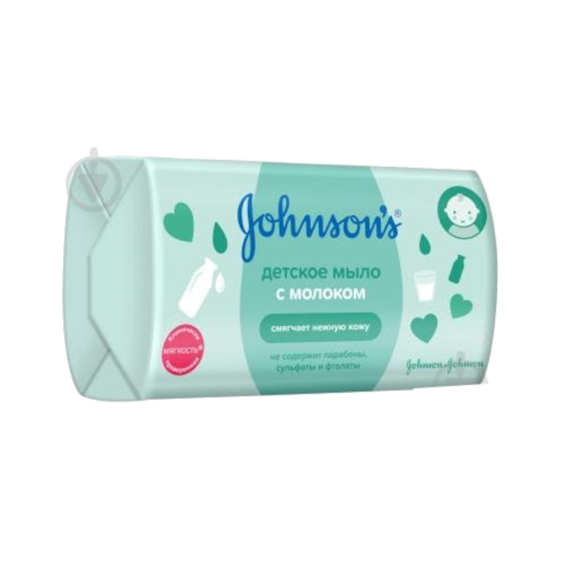 Мило тверде Johnson's Baby Дитяче з молоком (3574660146455), 100 г